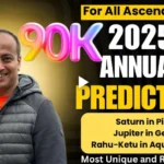 2025 Annual Predictions for all Ascendants. Saturn in Pisces. Jupiter in Gemini. Rahu & Ketu in Aquarius & Leo.